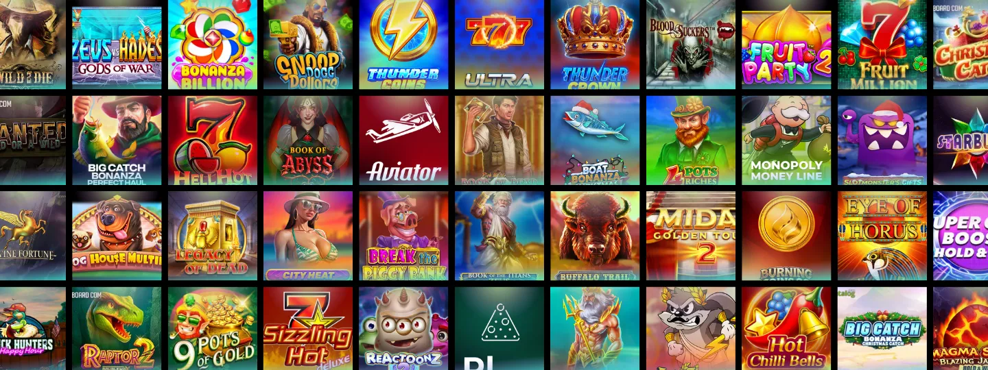 WinRolla Umfangreiche Spielautomaten Sammlung bei WinRolla